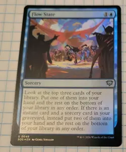 MTG Flow State - Secrets of Strixhaven Foil 49 U SOS SORCERY - Image 1