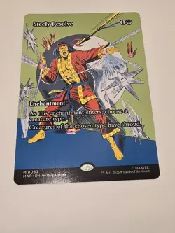 Steely Resolve (Borderless) Marvel Universe Eternal-Legal Regular - Image 1