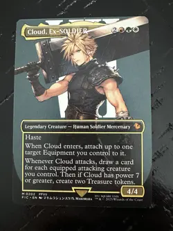 Cloud, Ex-SOLDIER (Borderless) Commander: Final Fantasy Regular - Image 1