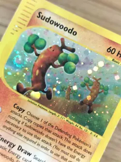 Sudowoodo - H24/H32 Aquapolis - Holographic Pokemon Card - Image 2