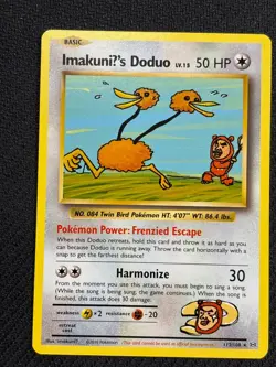 Pokemon Card ImakuniUs Doduo 112/108 Evolutions Secret Rare Near Mint - Image 1