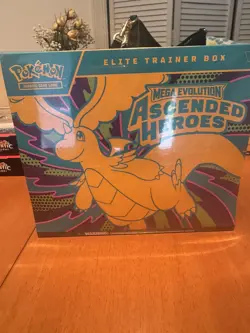 Pokemon TCG Mega Evolution Ascended Heroes ETB Elite Trainer Box FACTORY SEALED - Image 1