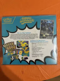 Pokemon TCG Mega Evolution Ascended Heroes Elite Trainer Box 9 Packs Promo - Image 2