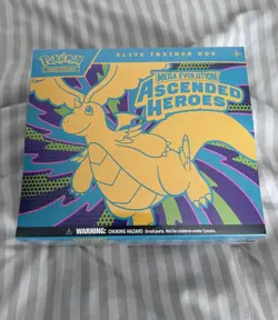 Pokemon TCG: Mega Evolution Ascended Heroes Elite Trainer Box (ETB) | Sealed - Image 1