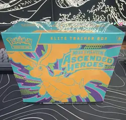 SLIGHT SEAL RIP Pokemon TCG Mega Evolution: Ascended Heroes Elite Trainer Box - Image 1