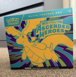 Pokemon TCG Elite Trainer Box Mega Evolution Ascended Heroes - Image 1