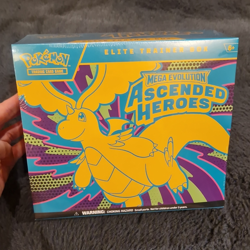 Pokemon TCG Elite Trainer Box Mega Evolution Ascended Heroes English 9 Packs - Image 1