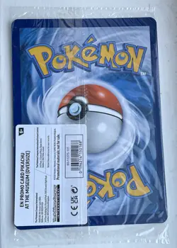 Pokemon TCG Pikachu at the Museum – Promo Oversized Card – New and Sealed - Image 2