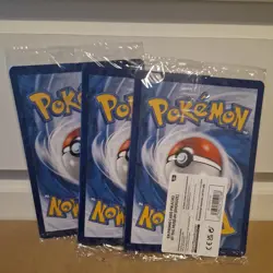 3x Pokemon TCG Promo Oversized Card - Pikachu at the Museum (Sealed) - UK - Image 2