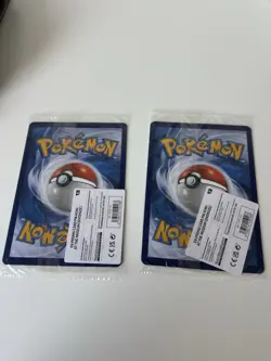 2x Pokemon TCG Promo Oversized Card - Pikachu at the Museum (Sealed) - UK - Image 2