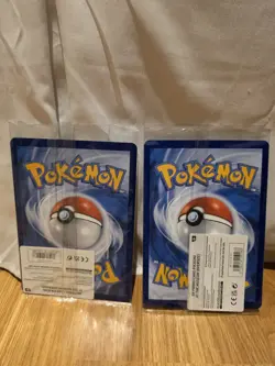 2x Pokemon TCG Promo Oversized Card - Pikachu at the Museum (Sealed) - UK - Image 2