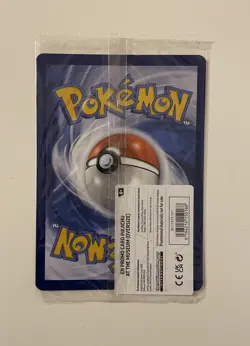 Pokemon TCG Promo Oversized Card - Pikachu at the Museum (SEALED) - Image 2