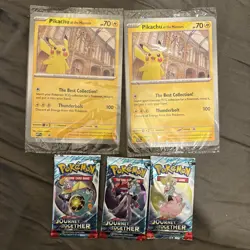2x Pikachu at the Museum (Sealed) Pokemon TCG Promo Oversized Card - UK ✅ - Image 1