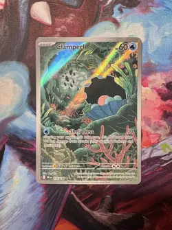 Pokemon TCG: Clamperl (Illustration Rare) - 195/182 - S&V Destined Rivals - Image 1