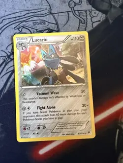 Lucario #63 Pokemon XY: Pokemon Fates Collide - Image 1