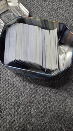 Pokemon Cards Lot In Metal Tin - Image 3