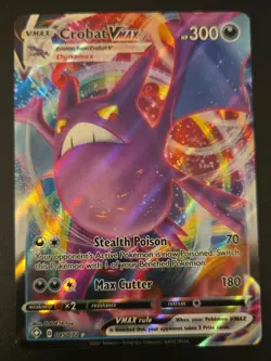 Pokemon TCG Crobat IR Illustration Rare 093/086 & VMAX - Image 4