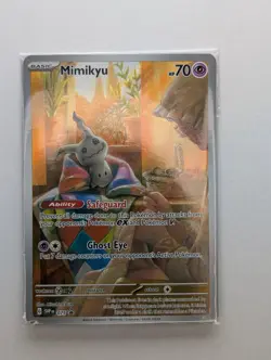 Sealed Mimikyu #75 Black Star Promo Pokemon TCG 2024 Scartlet Violet SVP Promo - Image 1