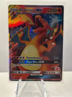 Pokemon TCG Charizard GX 9/68 Hidden Fates Ultra Rare Holo EN - Image 1