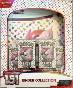 Pokemon TCG Scarlet & Violet 151 9-Pocket Binder 360 Capacity + 4 Packs - Image 2