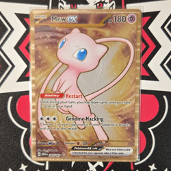 Pokemon TCG Mew ex 205/165 Scarlet & Violet 151 Full Art Holo (Metal) - Image 1