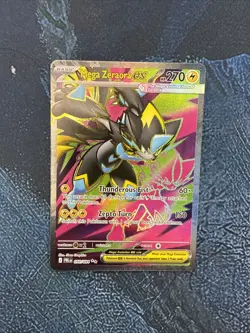 Pokemon Mega Zeraora Ex 098/084 Full Art Rare - Pitch Black IN HAND - Image 1