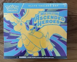 POKEMON TCG MEGA EVOLUTION ASCENDED HEROES ETB ELITE TRAINER BOX FCTRY SEALED - Image 1