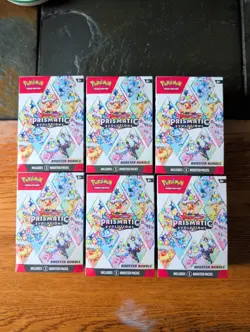 Pokemon TCG: S&V Prismatic Evolutions Factory Sealed Booster Bundle Box - Image 1