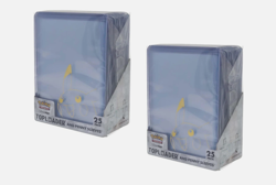 2 Ultra-Pro Pokemon Pikachu Rigid Toploader & Sleeves Combo 50 Packs - Image 1