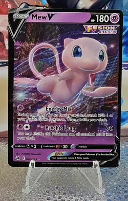 Pokemon TCG - Sword & Shield - Crown Zenith - Mew V 060/159 - NM - Image 1