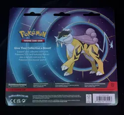 Pokemon Mega Evolution & Phantasmal Flames x2 Blister Pack Raikou Promo Coin - Image 2