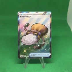 Pokemon Sacred Ash 115/088 Ultra Rare Trainer Item POR Full Art Holo - Image 1