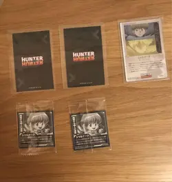 Hunter X Trading Card Set Itajaga Wafers Pop Up - Image 2