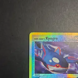 Pokemon Team Aqua's Kyogre Reverse Holo 3/95 Damaged - See Photos - - Image 2