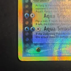 Pokemon Team Aqua's Kyogre Reverse Holo 3/95 Damaged - See Photos - - Image 5