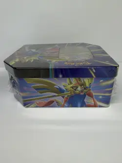 Pokemon TCG Crown Zenith Zacian V Tin Sealed, Cards Booster/Promo 5 TCG Packs - Image 3