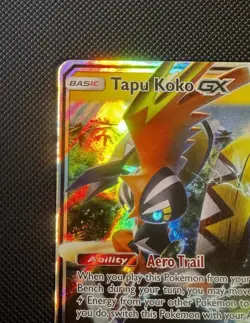 Tapu Koko GX 47/145 [NM] Holo Ultra Rare Guardians Rising - Image 4