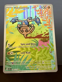 Hitmontop 240/217 ME: Ascended Heroes Illustration Rare Pokemon NM - Image 1