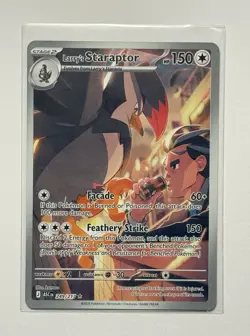 Larry's Staraptor 249/217 ASC EN: Stage 2 150 HP Feathery Strike Pokemon TCG - Image 1