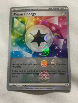 Pokemon TCG Prism Energy 086/086 Black Bolt (Poke Ball Pattern) - Image 1