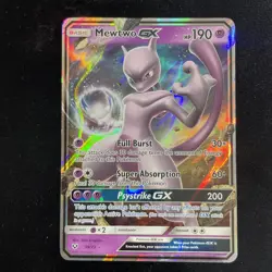 Mewtwo GX 39/73 GX Rare Shining Legends Pokemon 2017 - Image 3