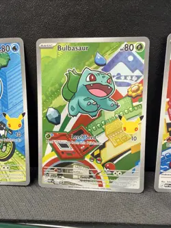 Pokemon First Partner Illustration Collection Series 1 Kanto Gen 1 Starters Set - Image 3
