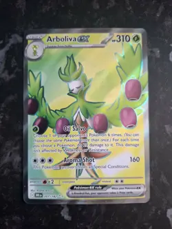 Arboliva EX 207/182 Destined Rivals Full Art Ultra Rare Pokemon TCG Card - Image 1