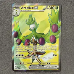Arboliva EX 207/182 Destined Rivals Full Art Ultra Rare Pokemon TCG Card - Image 1