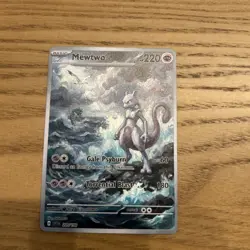 ✨Pokemon Mewtwo Textured Doujin Art Card - Image 1
