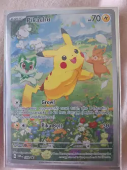 Pikachu #88 Scarlet & Violet Promo Cards Rare Holo - Image 1