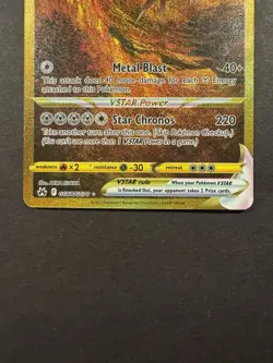 Origin Forme Dialga VSTAR GG68/GG70 Crown Zenith Pokemon Card 2023 Gold NM+ - Image 5
