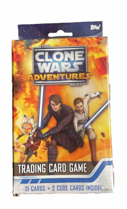 STAR WARS CLONE WARS ADVENTURES TRADING CARD GAME 2011 TOPPS NEW FACTORY SEALED - Image 3