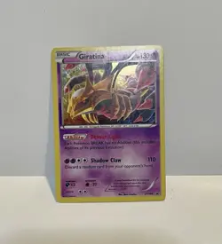 Pokemon Giratina Promo Holo Card XY184 XY 130 HP Basic Shadow Claw 2016 - Image 1