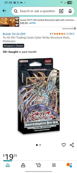 Yu-Gi-Oh! Cyber Strike Structure Deck Trading Card Game New - Image 4